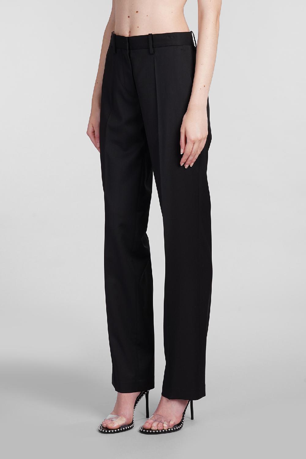 Deliberti Helmut Lang Pantalone in lana nera cod. 401641 - Deliberti The Luxury Shopping I Più Venduti