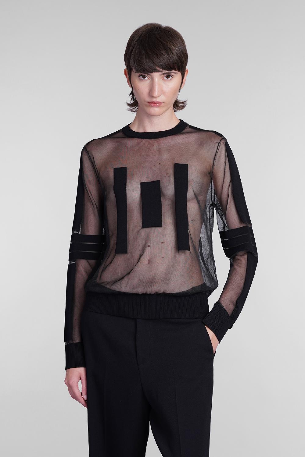Deliberti Helmut Lang Topwear in nylon nero cod. 405998 - Deliberti The Luxury Shopping