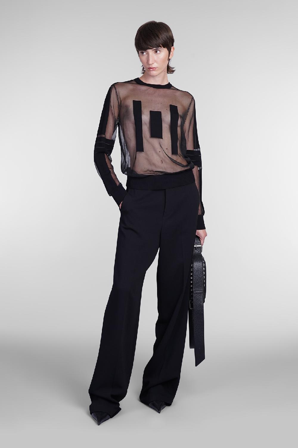 Deliberti Helmut Lang Topwear in nylon nero cod. 405998 - Deliberti The Luxury Shopping In Saldo