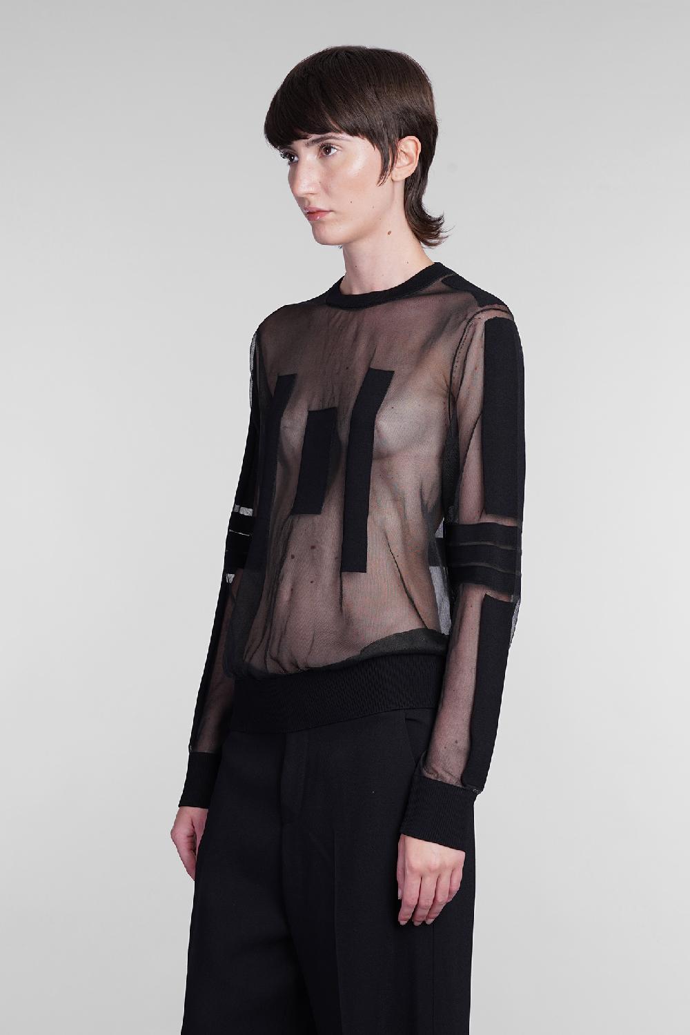 Deliberti Helmut Lang Topwear in nylon nero cod. 405998 - Deliberti The Luxury Shopping In Saldo