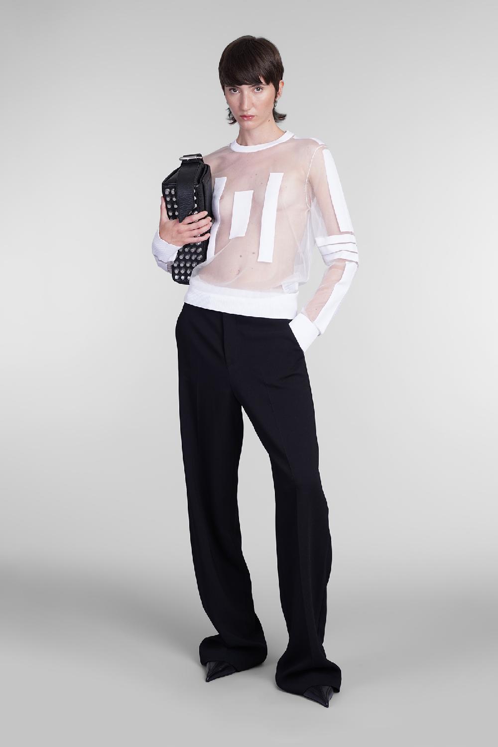 Deliberti Helmut Lang Topwear in nylon bianco cod. 405999 - Deliberti The Luxury Shopping Nuova