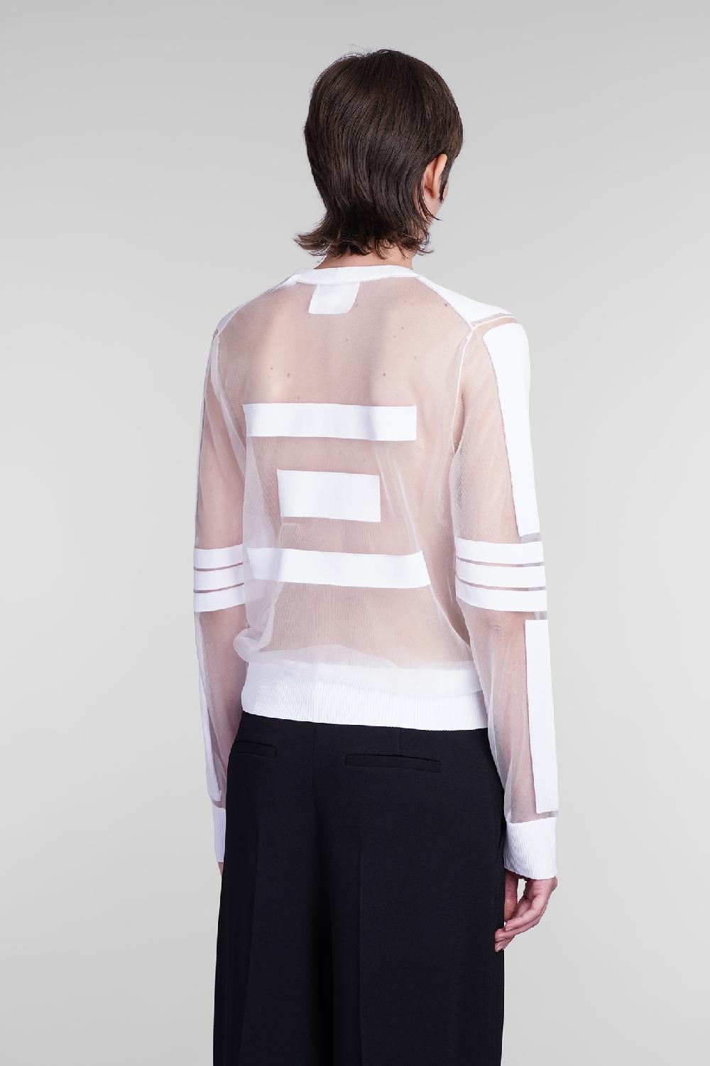 Deliberti Helmut Lang Topwear in nylon bianco cod. 405999 - Deliberti The Luxury Shopping Nuova