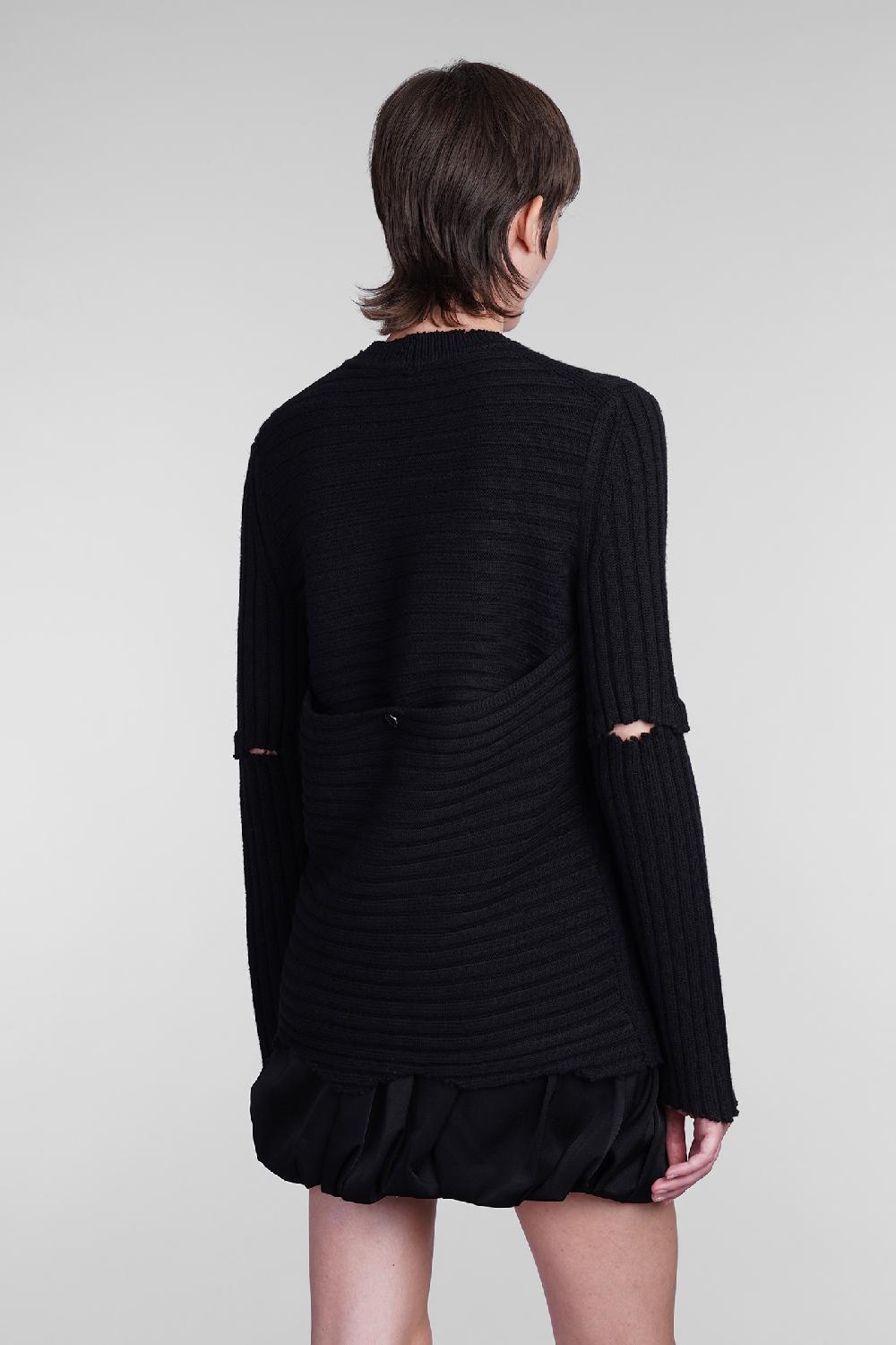 Deliberti Helmut Lang Maglia in lana nera cod. 406000 - Deliberti The Luxury Shopping Moda
