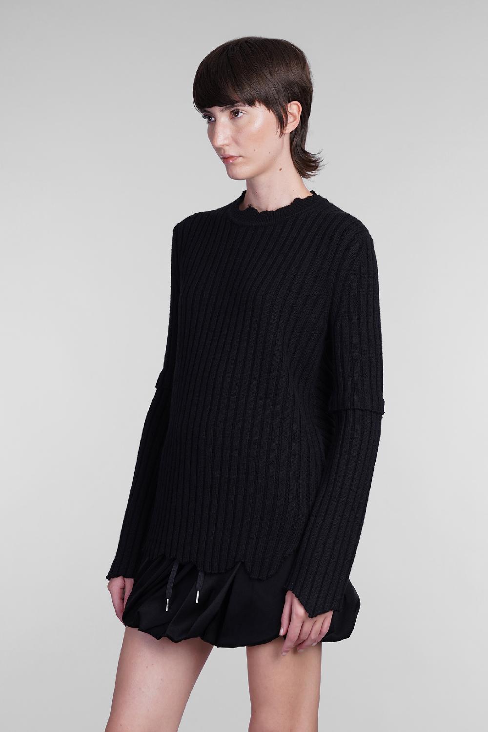 Deliberti Helmut Lang Maglia in lana nera cod. 406000 - Deliberti The Luxury Shopping Moda