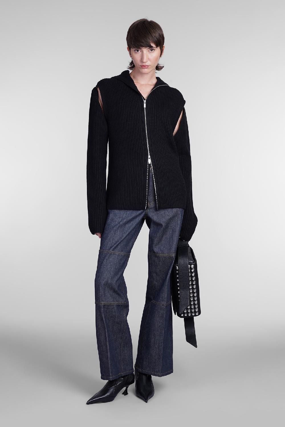 Deliberti Helmut Lang Maglia in lana nera cod. 406002 - Deliberti The Luxury Shopping Sconto di tempo limitato