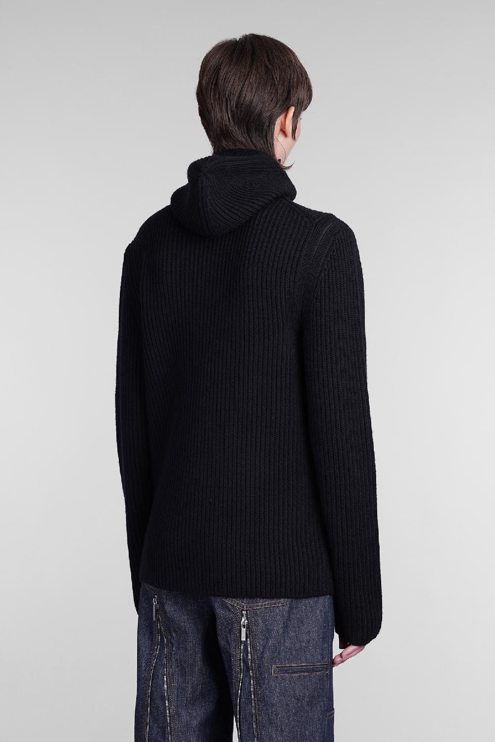 Deliberti Helmut Lang Maglia in lana nera cod. 406002 - Deliberti The Luxury Shopping Sconto di tempo limitato