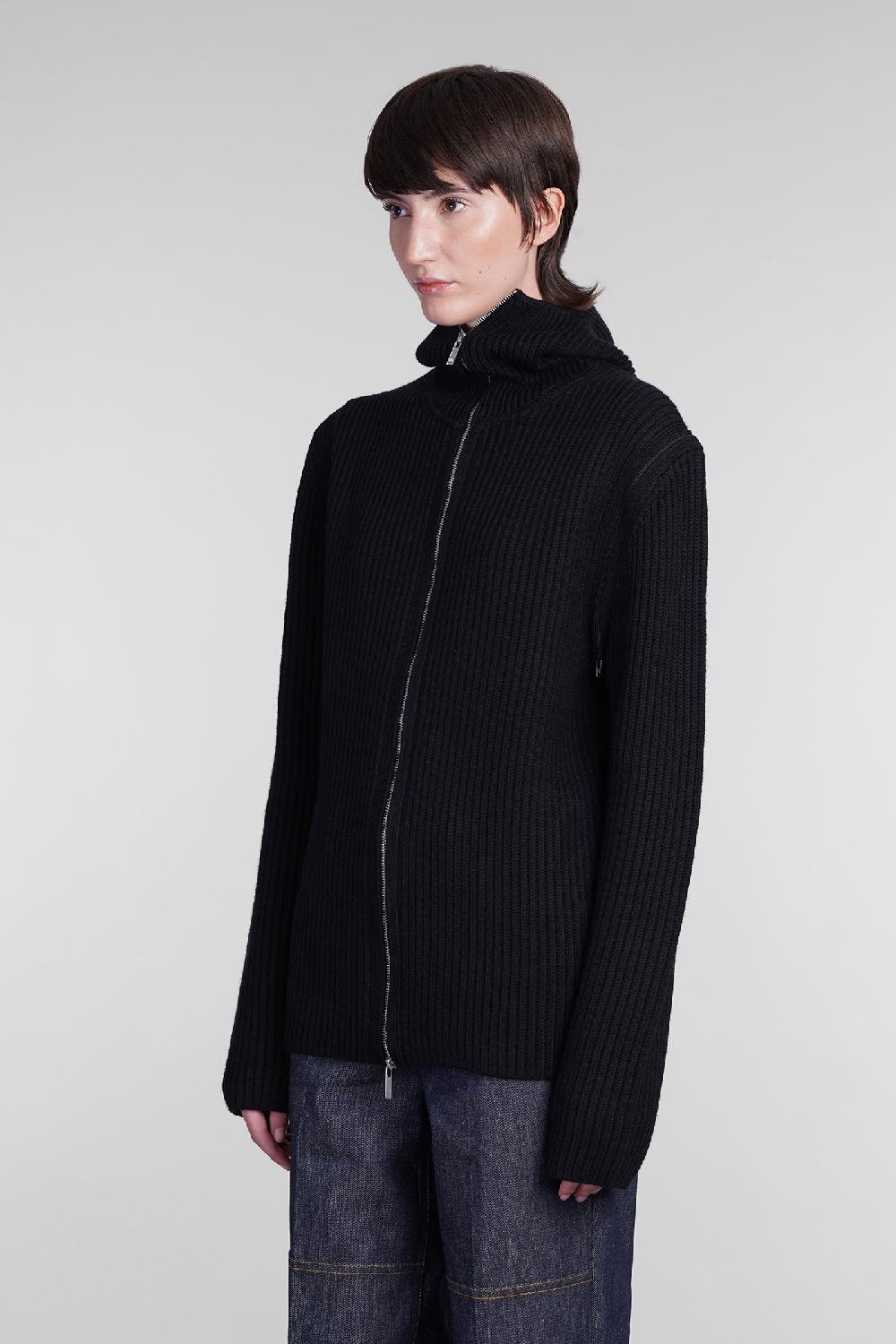 Deliberti Helmut Lang Maglia in lana nera cod. 406002 - Deliberti The Luxury Shopping Sconto di tempo limitato