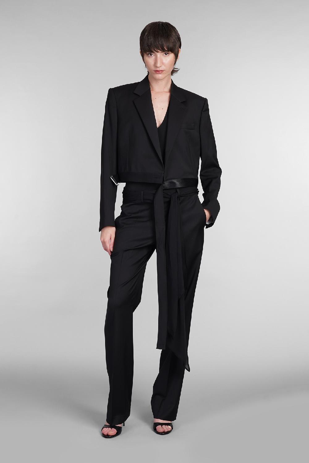 Deliberti Helmut Lang Blazer in lana nera cod. 402073 - Deliberti The Luxury Shopping Negozio online di fabbrica