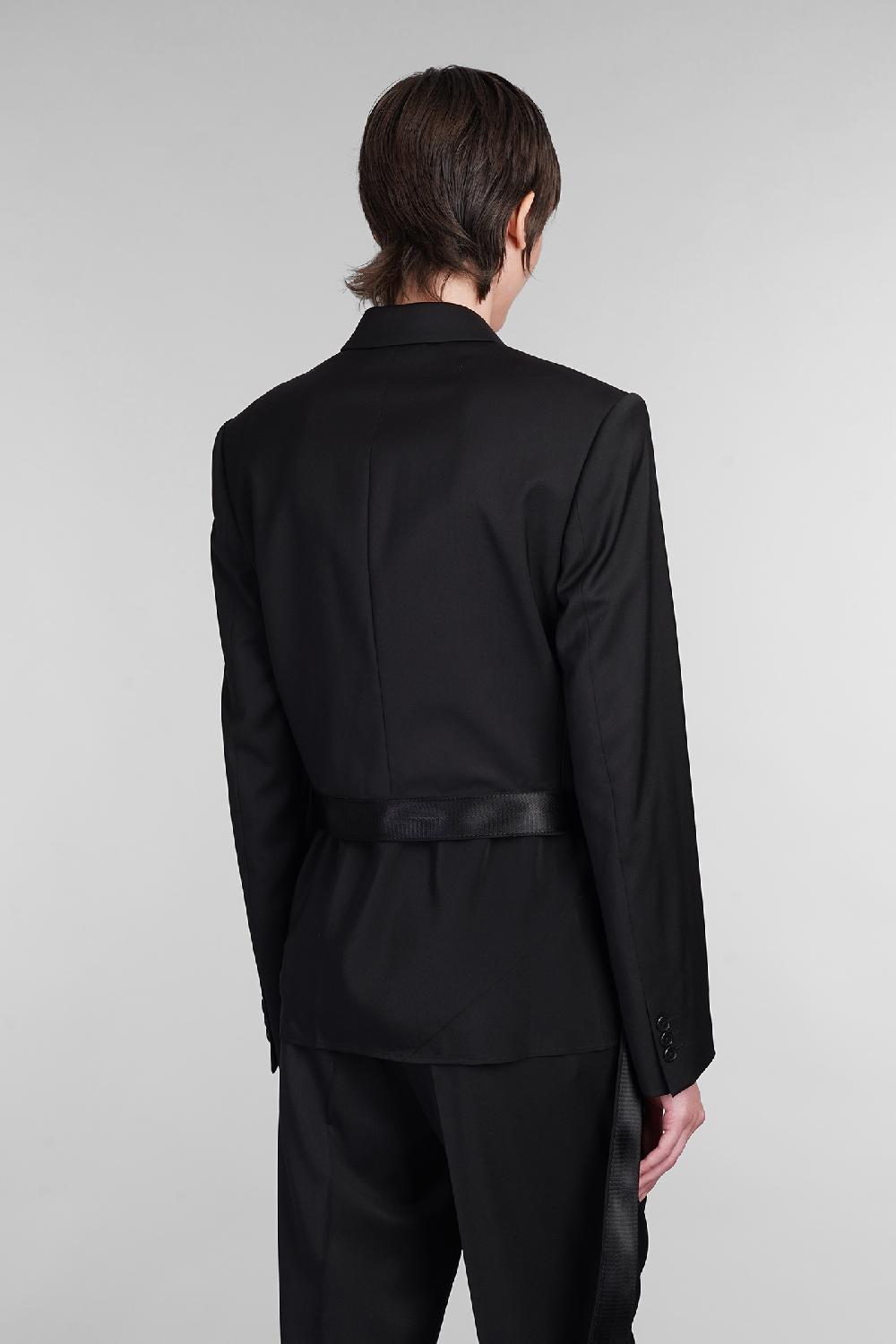 Deliberti Helmut Lang Blazer in lana nera cod. 402073 - Deliberti The Luxury Shopping Negozio online di fabbrica