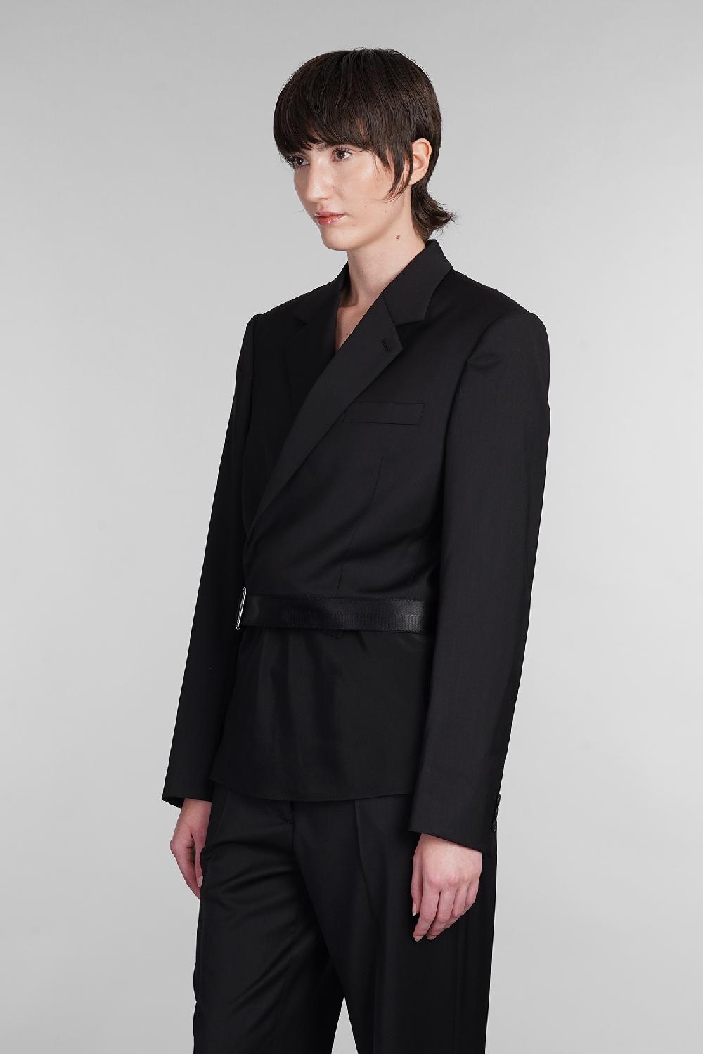 Deliberti Helmut Lang Blazer in lana nera cod. 402073 - Deliberti The Luxury Shopping Negozio online di fabbrica