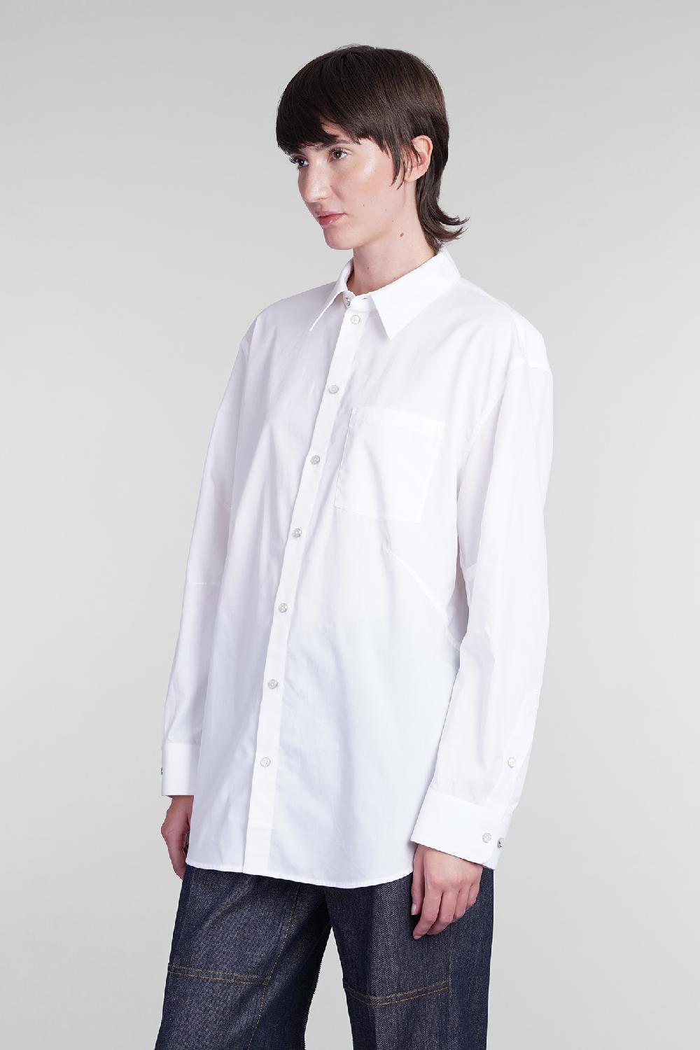 Deliberti Helmut Lang Camicia in cotone bianco cod. 405960 - Deliberti The Luxury Shopping Shopping online