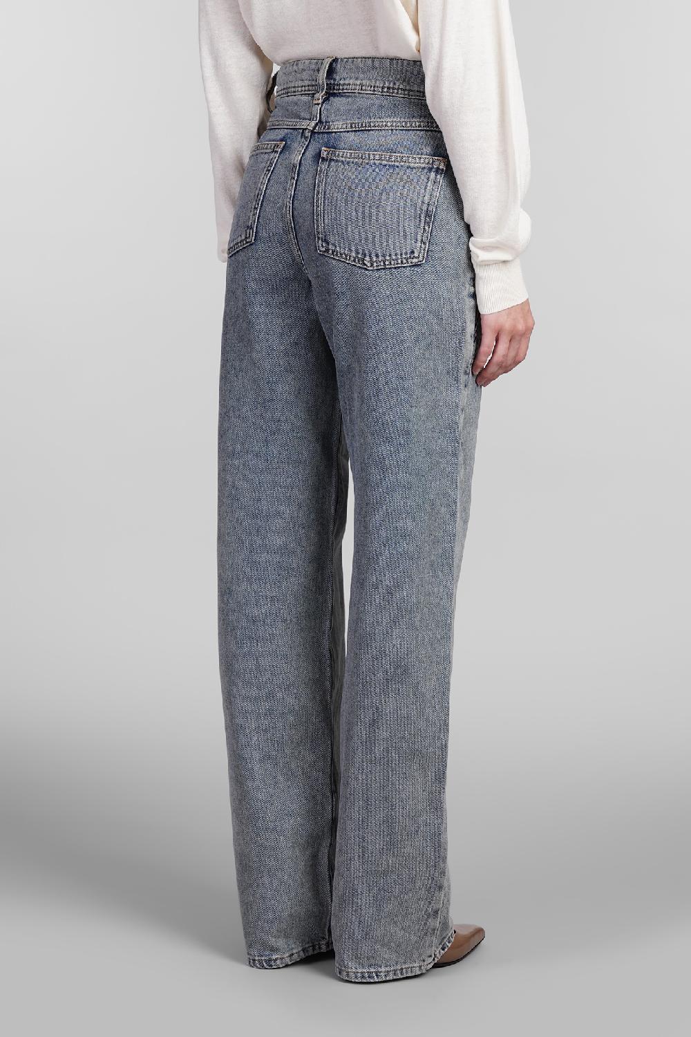 Deliberti Iro Jeans pacome in cotone blu cod. 407115 - Deliberti The Luxury Shopping Vendite stagionali