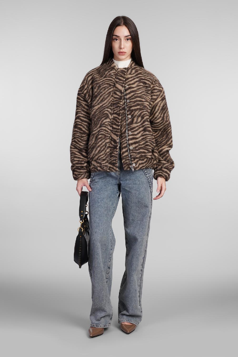 Deliberti Iro Giacca casual louane in lana marrone cod. 407119 - Deliberti The Luxury Shopping Offerta Pasqua