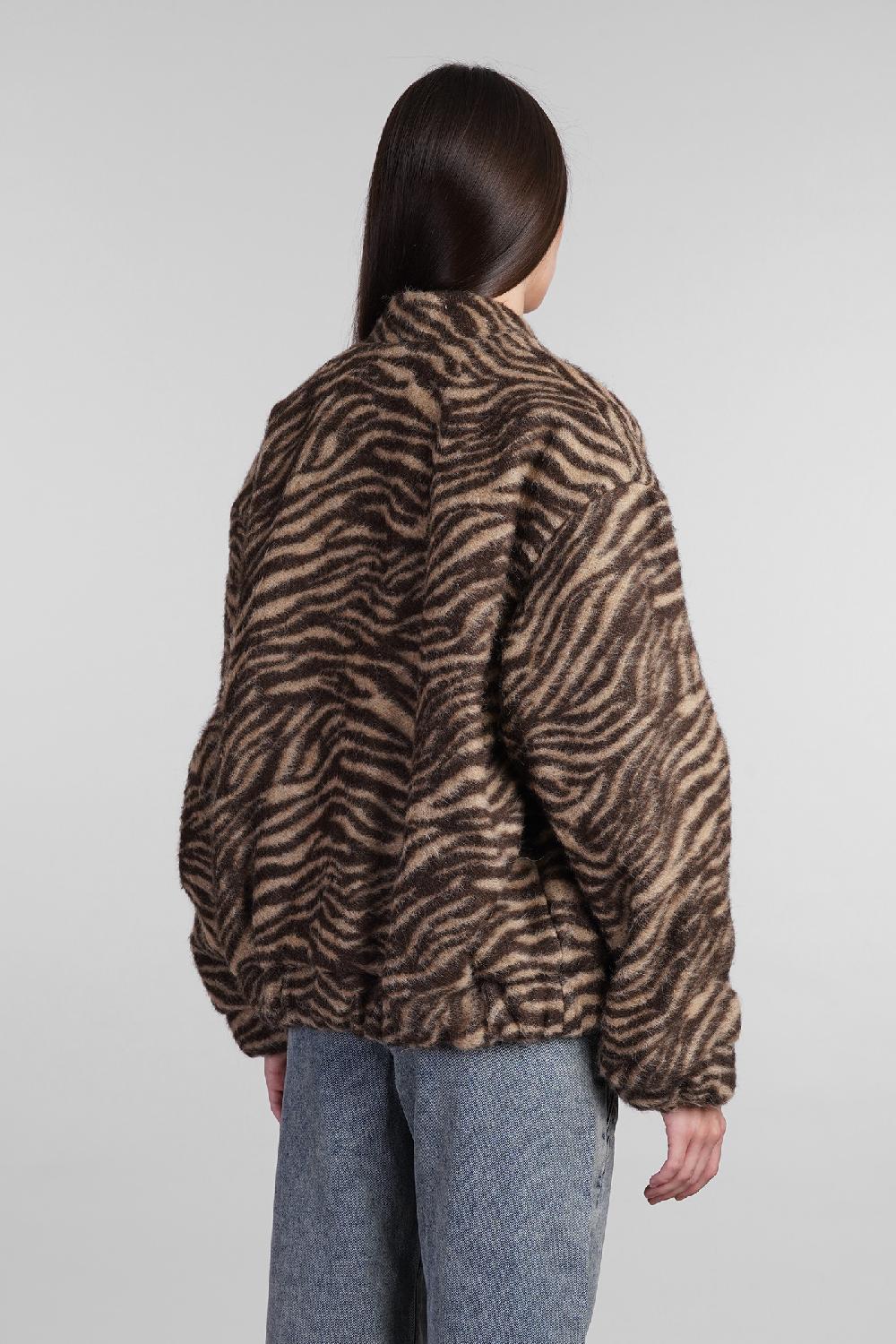 Deliberti Iro Giacca casual louane in lana marrone cod. 407119 - Deliberti The Luxury Shopping Offerta Pasqua