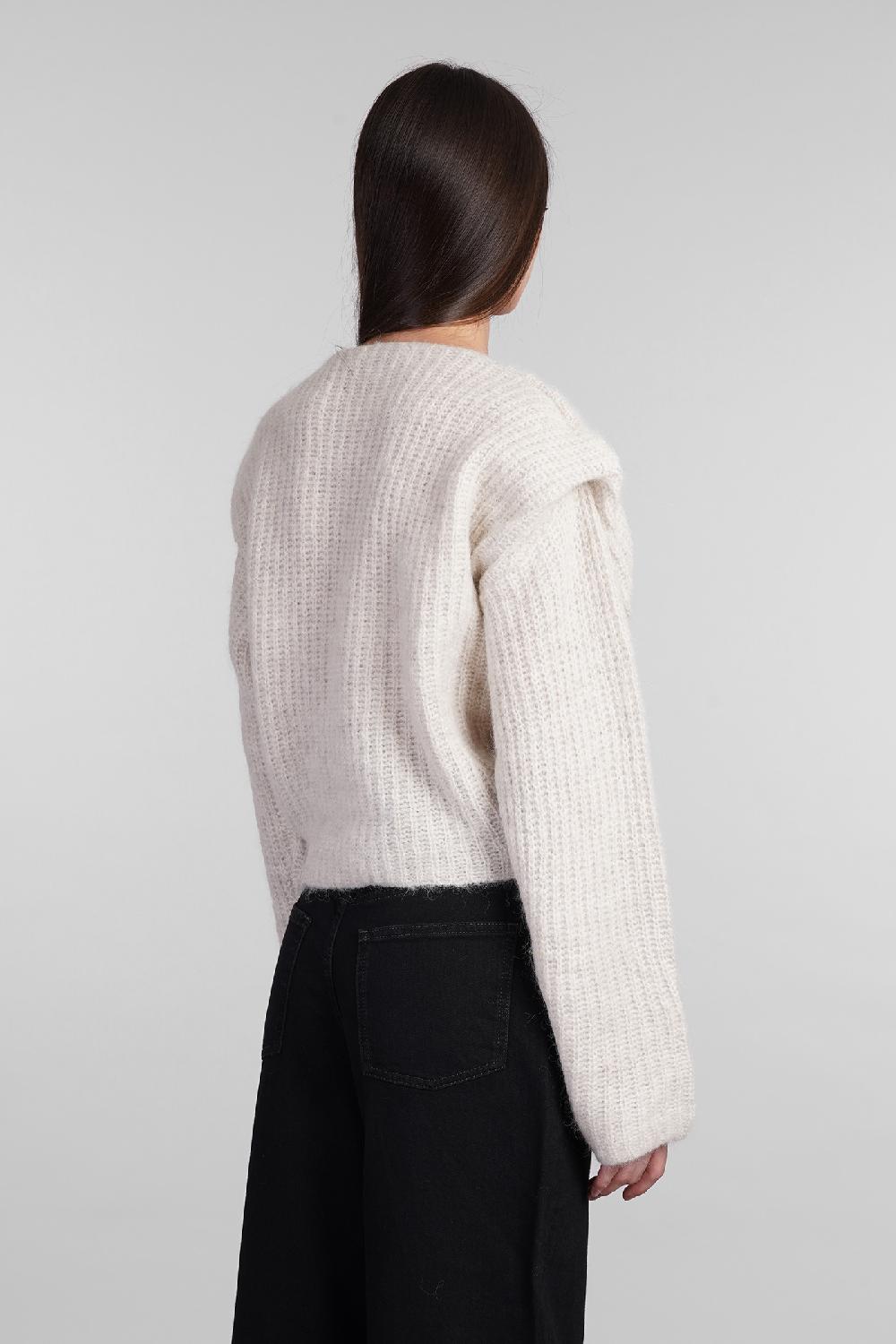 Deliberti Iro Maglia ferisse in alpaca beige cod. 407123 - Deliberti The Luxury Shopping Offerta Anniversario