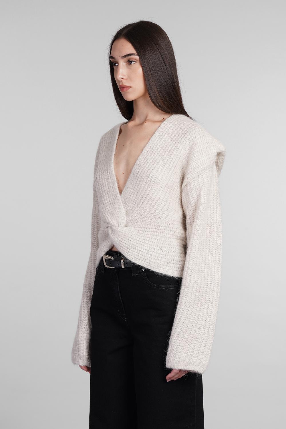 Deliberti Iro Maglia ferisse in alpaca beige cod. 407123 - Deliberti The Luxury Shopping Offerta Anniversario
