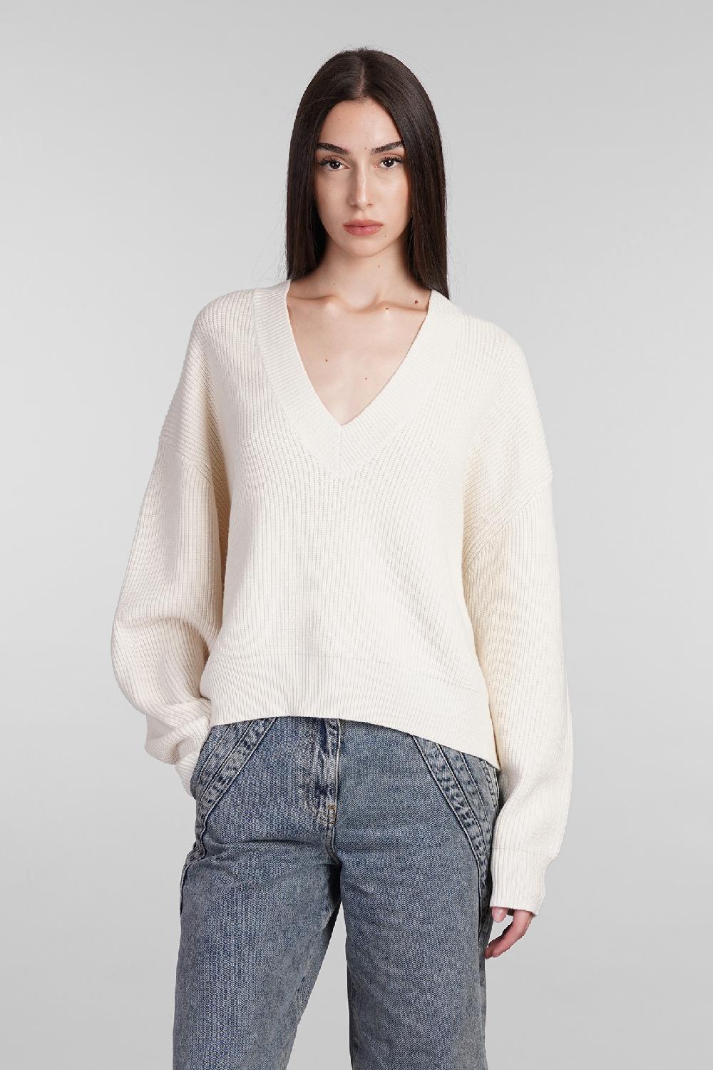 Deliberti Iro Maglia kalilou in lana beige cod. 407082 - Deliberti The Luxury Shopping
