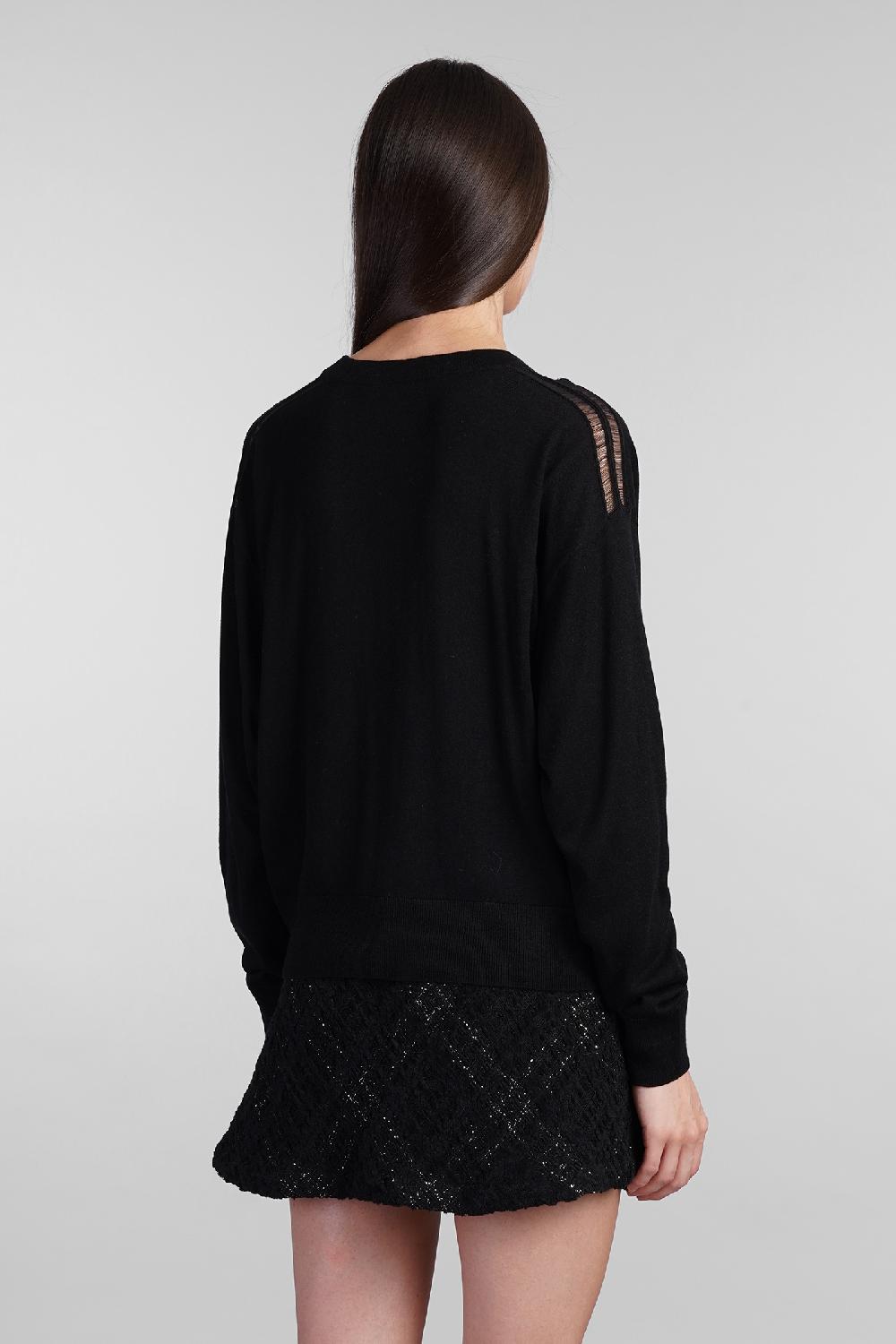 Deliberti Iro Maglia leya in seta nera cod. 407083 - Deliberti The Luxury Shopping Lightning offer