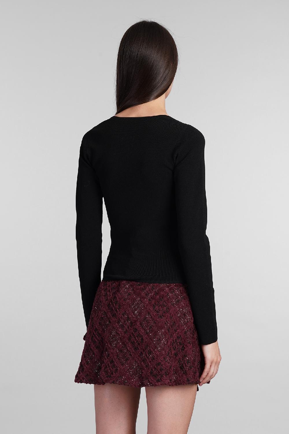 Deliberti Iro Topwear eloi in viscosa nera cod. 407084 - Deliberti The Luxury Shopping Grandi sconti