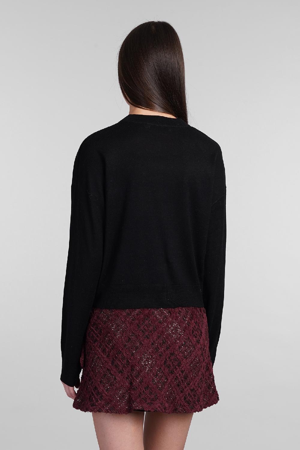 Deliberti Iro Maglia lova in seta nera cod. 407086 - Deliberti The Luxury Shopping Bestseller