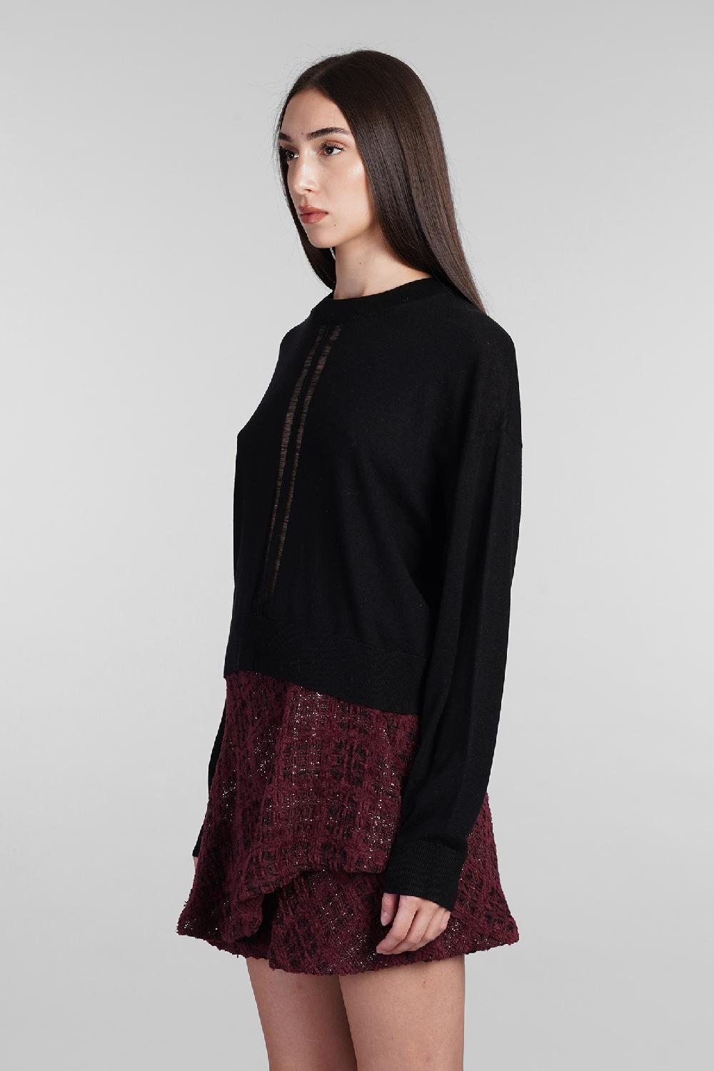 Deliberti Iro Maglia lova in seta nera cod. 407086 - Deliberti The Luxury Shopping Bestseller