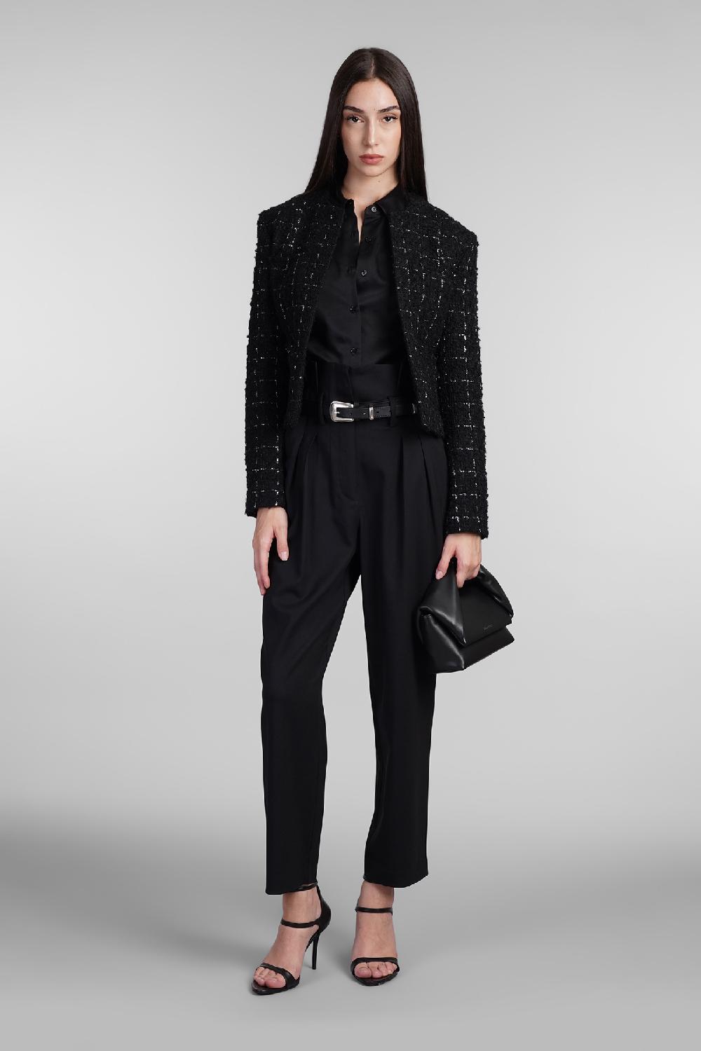 Deliberti Iro Camicia jarila in seta nera cod. 407089 - Deliberti The Luxury Shopping Comprane uno, ottenene uno gratis
