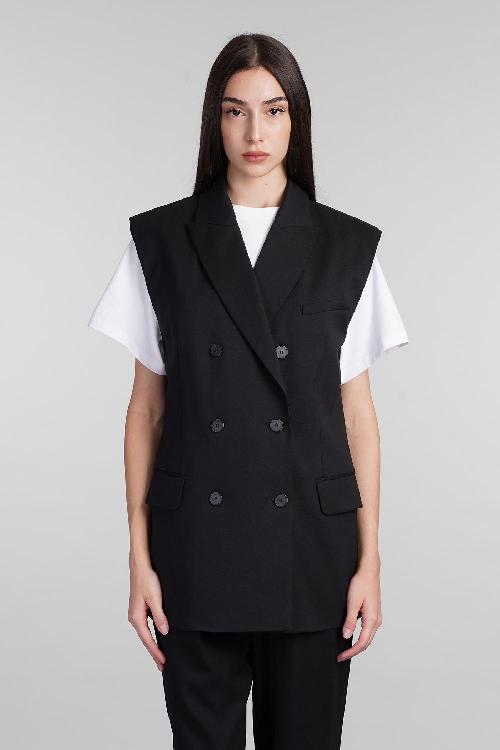 Deliberti Iro Blazer anilah in viscosa nera cod. 407097 - Deliberti The Luxury Shopping Ritorno libero