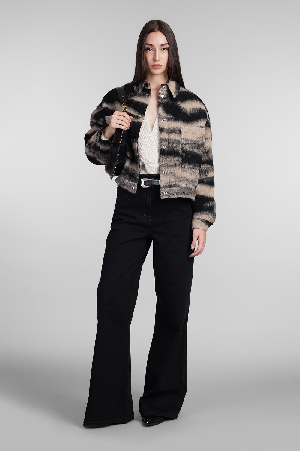 Deliberti Iro Giacca casual ophaline in lana beige cod. 407100 - Deliberti The Luxury Shopping ACQUISTA ORA