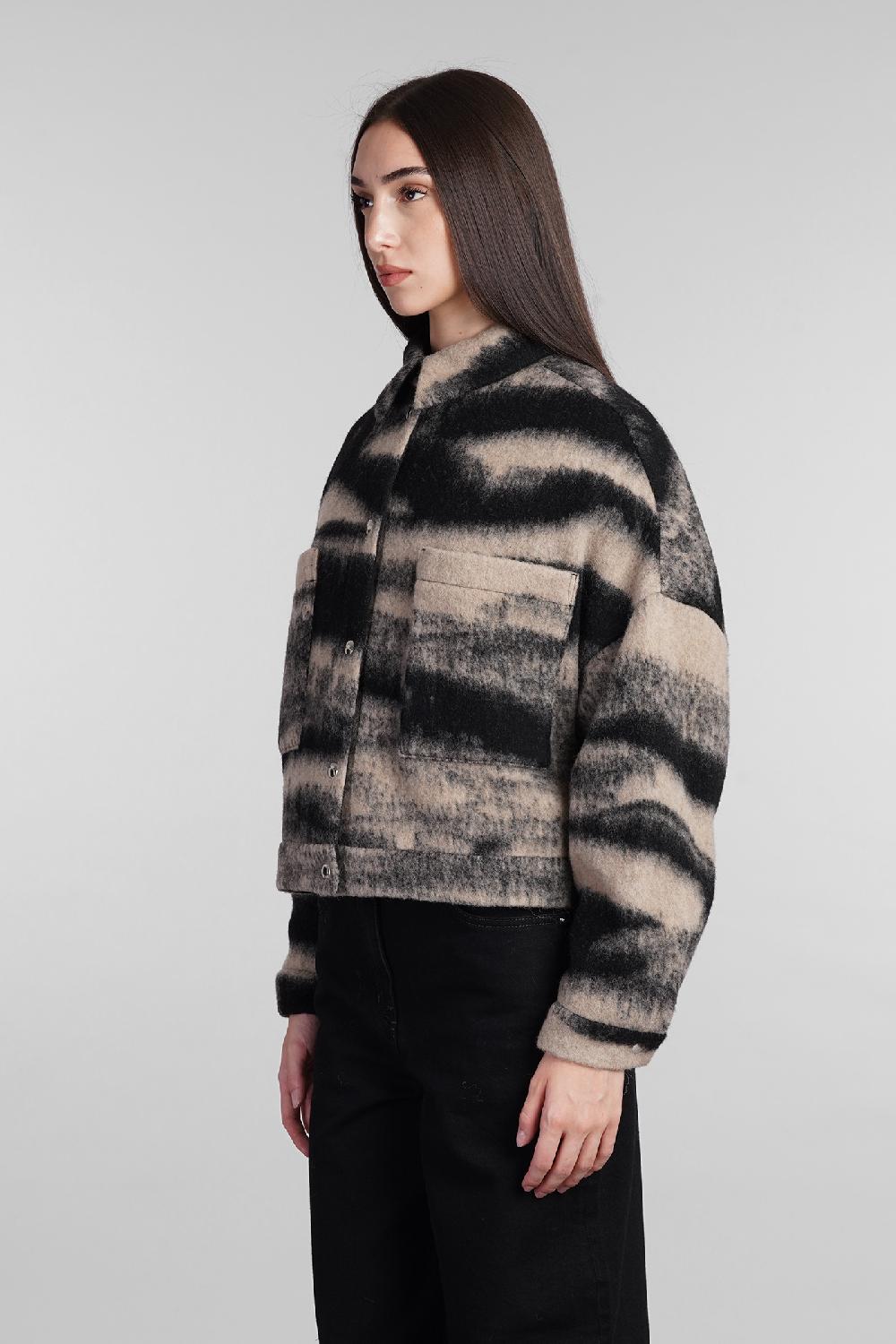 Deliberti Iro Giacca casual ophaline in lana beige cod. 407100 - Deliberti The Luxury Shopping ACQUISTA ORA