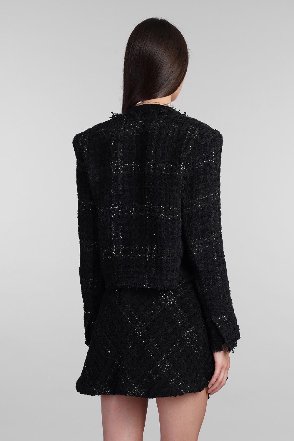 Deliberti Iro Giacca casual sonesta in cotone nero cod. 407101 - Deliberti The Luxury Shopping Latest stili
