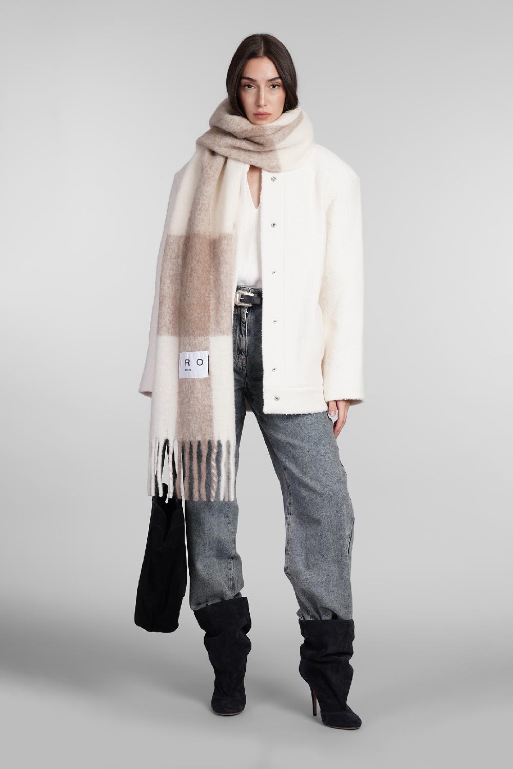 Deliberti Iro Giacca casual jamelia in acrilico beige cod. 407103 - Deliberti The Luxury Shopping Ultimo giorno