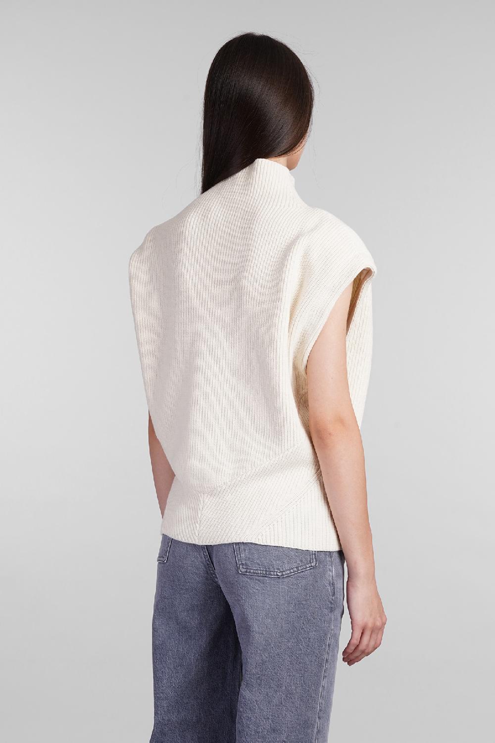Deliberti Iro Maglia kenda in lana beige cod. 407104 - Deliberti The Luxury Shopping Promozione temporanea