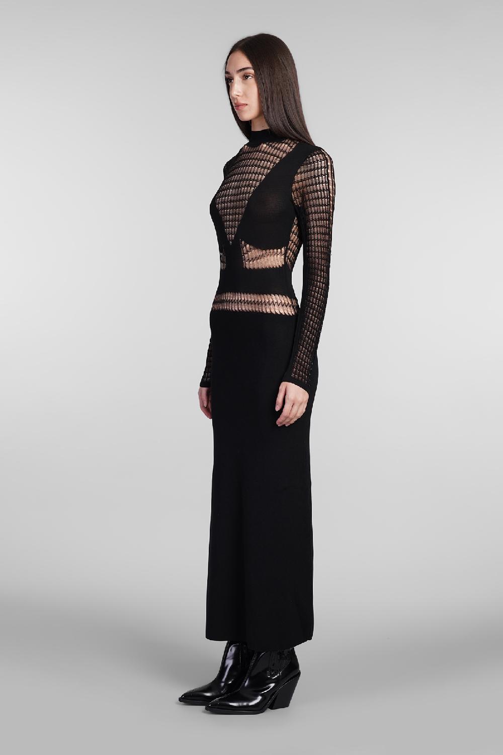 Deliberti Iro Abito beryl in viscosa nera cod. 407109 - Deliberti The Luxury Shopping Offerta speciale della fabbrica
