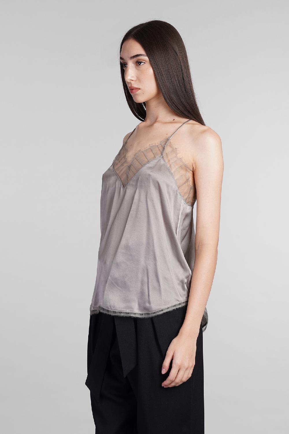 Deliberti Iro Topwear berwyn in poliammide grigia cod. 407112 - Deliberti The Luxury Shopping Discount Store per i nuovi prodotti