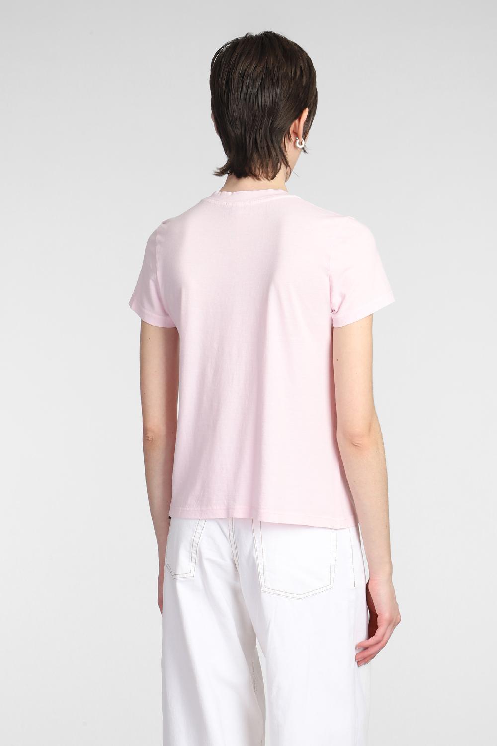 Deliberti James Perse T-shirt in cotone rosa cod. 377156 - Deliberti The Luxury Shopping Enormi sconti