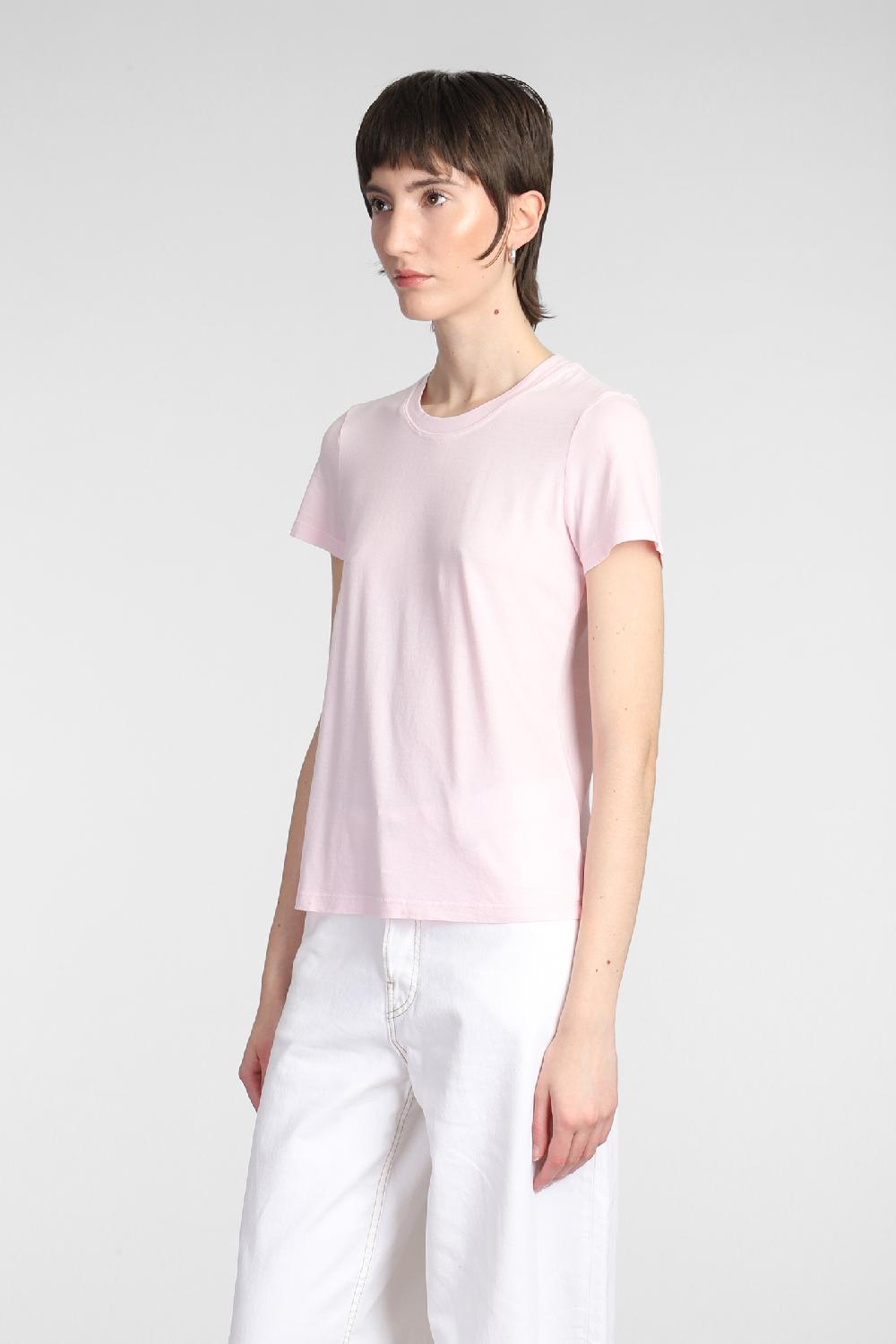 Deliberti James Perse T-shirt in cotone rosa cod. 377156 - Deliberti The Luxury Shopping Enormi sconti