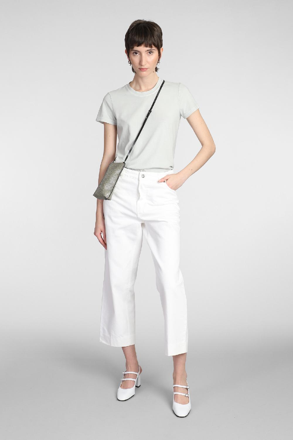 Deliberti James Perse T-shirt in cotone verde cod. 377150 - Deliberti The Luxury Shopping 50% di sconto con spedizione gratuita
