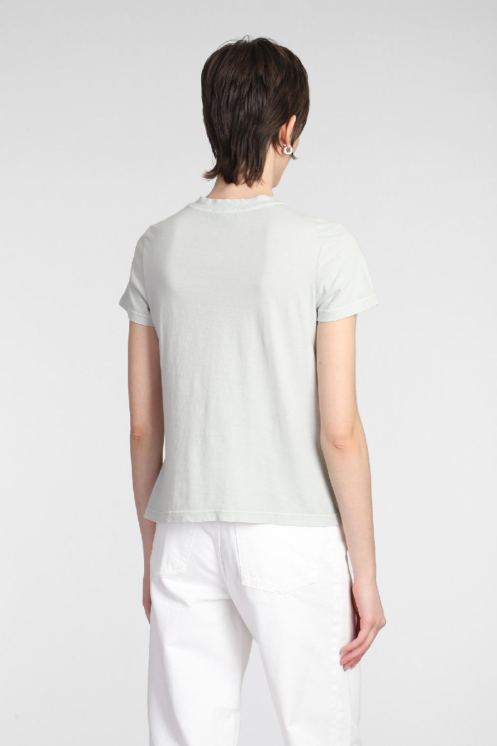 Deliberti James Perse T-shirt in cotone verde cod. 377150 - Deliberti The Luxury Shopping 50% di sconto con spedizione gratuita