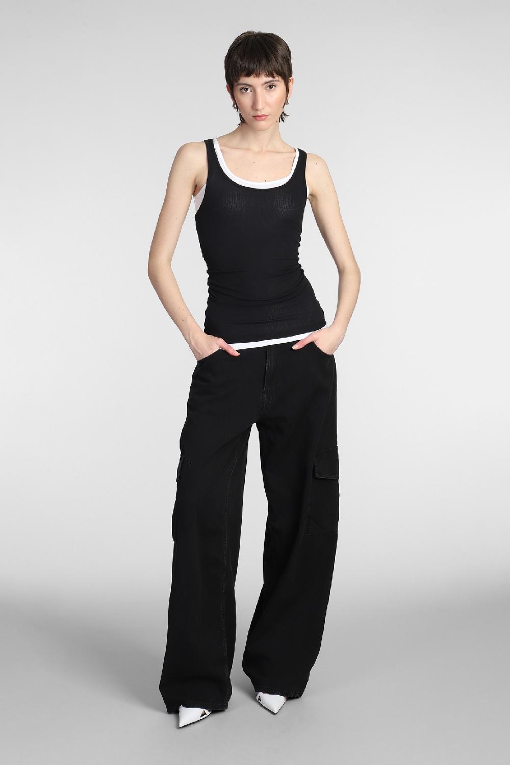 Deliberti James Perse Canotta in cotone nero cod. 377152 - Deliberti The Luxury Shopping Officina