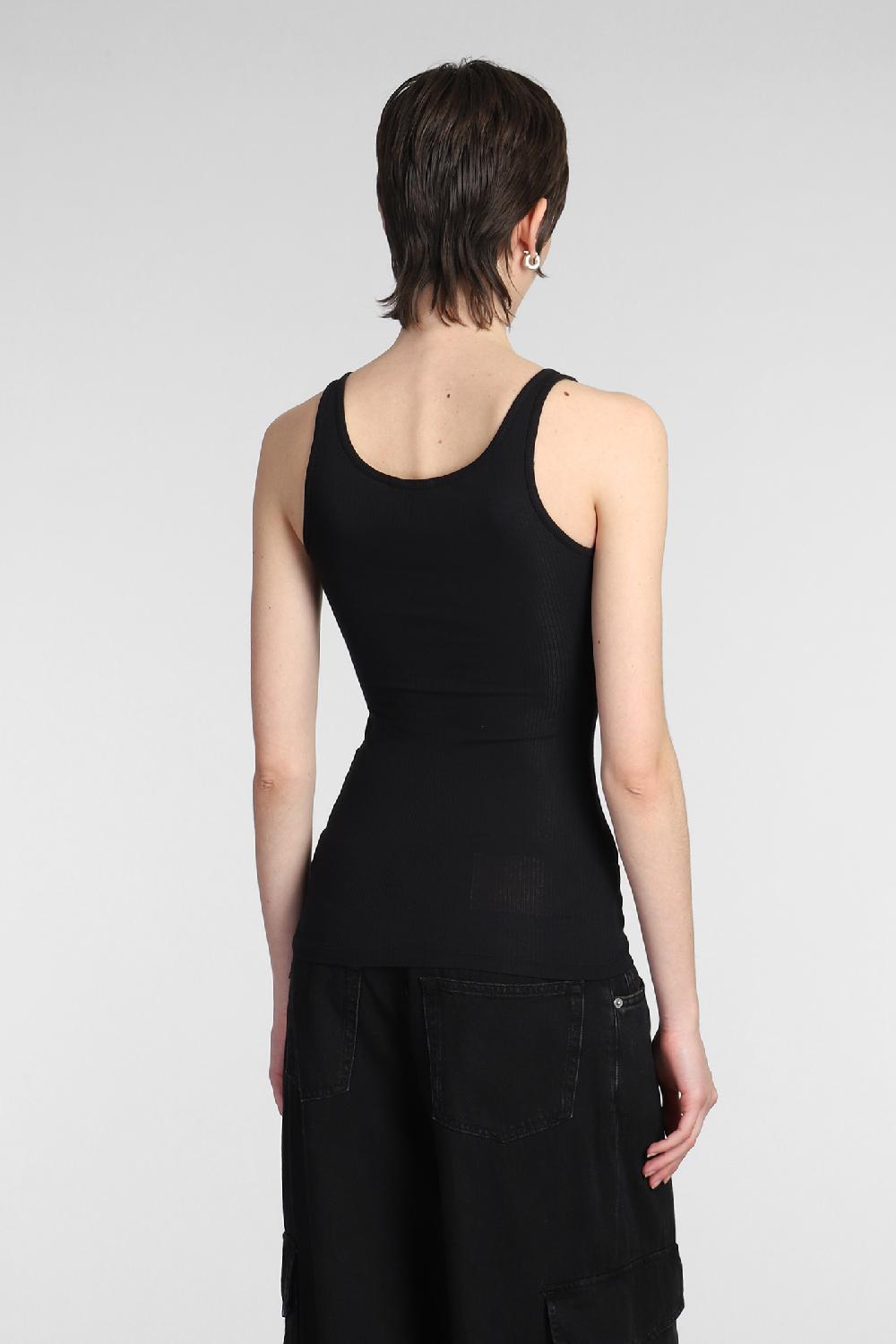 Deliberti James Perse Canotta in cotone nero cod. 377152 - Deliberti The Luxury Shopping Officina