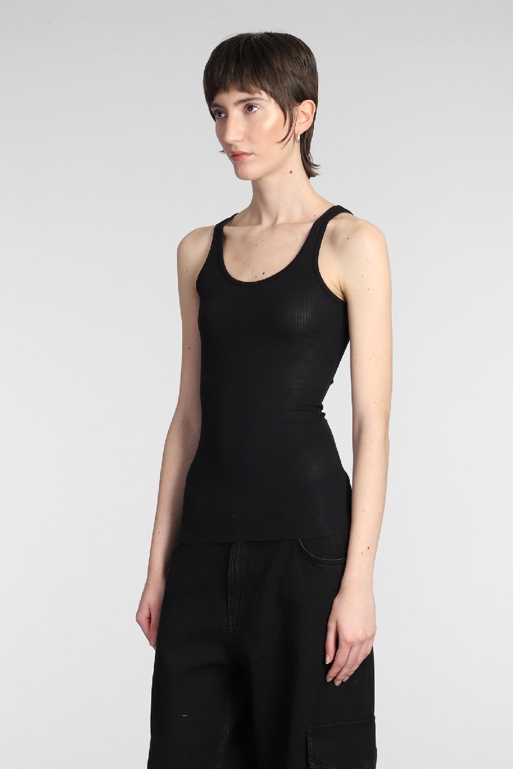 Deliberti James Perse Canotta in cotone nero cod. 377152 - Deliberti The Luxury Shopping Officina