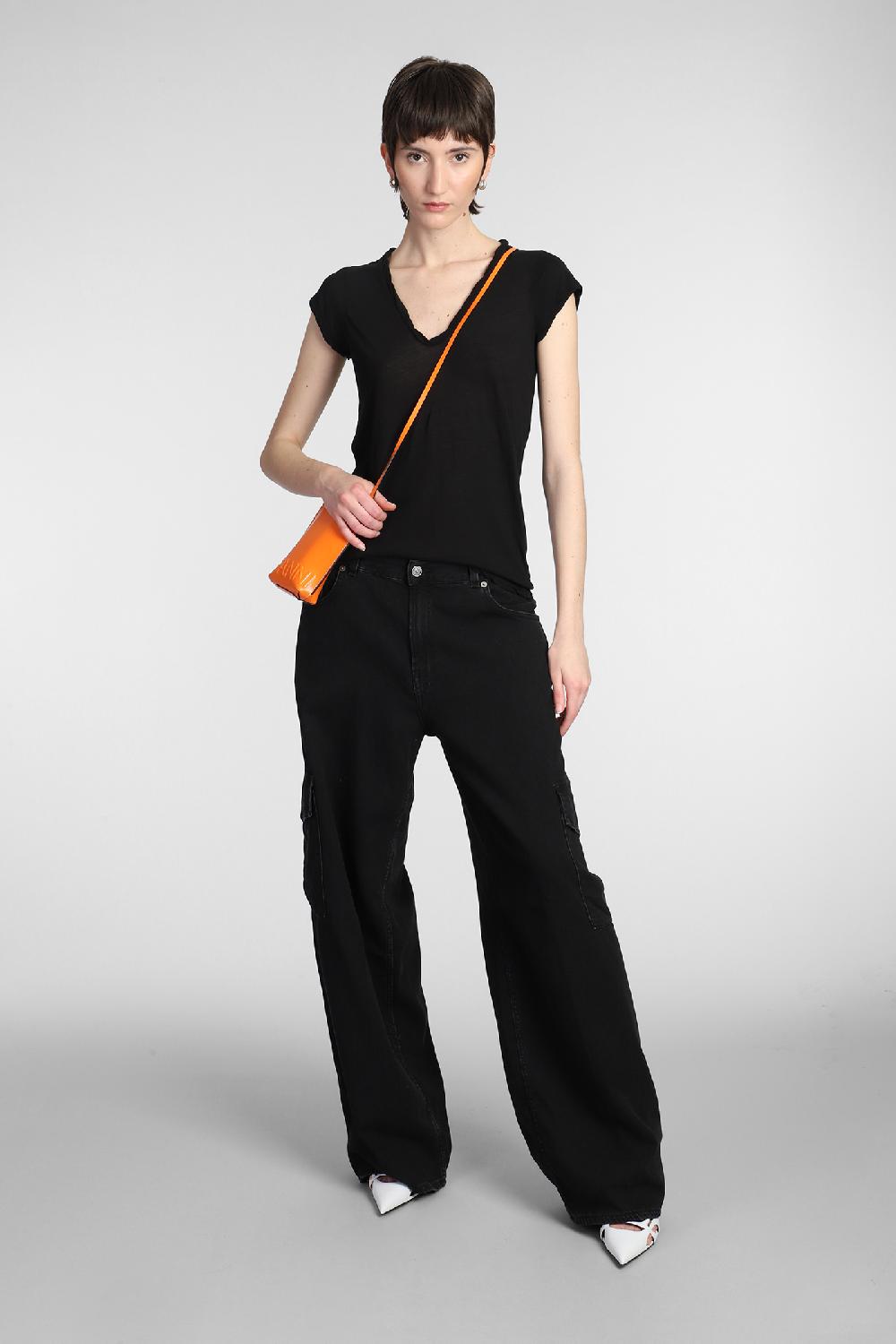 Deliberti James Perse T-shirt in cotone nero cod. 377147 - Deliberti The Luxury Shopping Limitato a 3 giorni