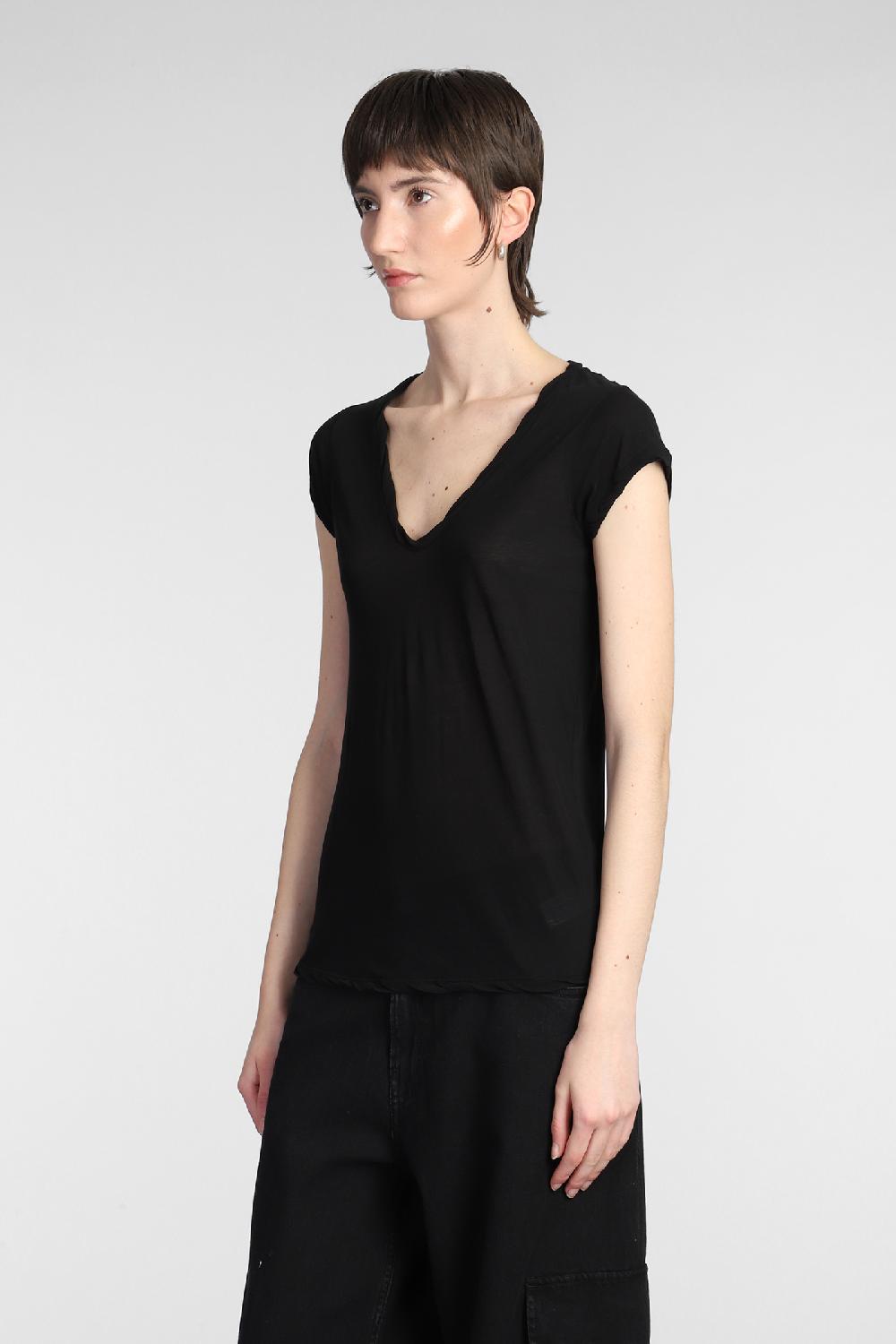 Deliberti James Perse T-shirt in cotone nero cod. 377147 - Deliberti The Luxury Shopping Limitato a 3 giorni
