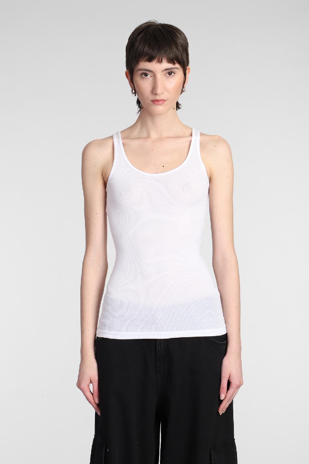 Deliberti James Perse Canotta in cotone bianco cod. 377153 - Deliberti The Luxury Shopping Esporta salva