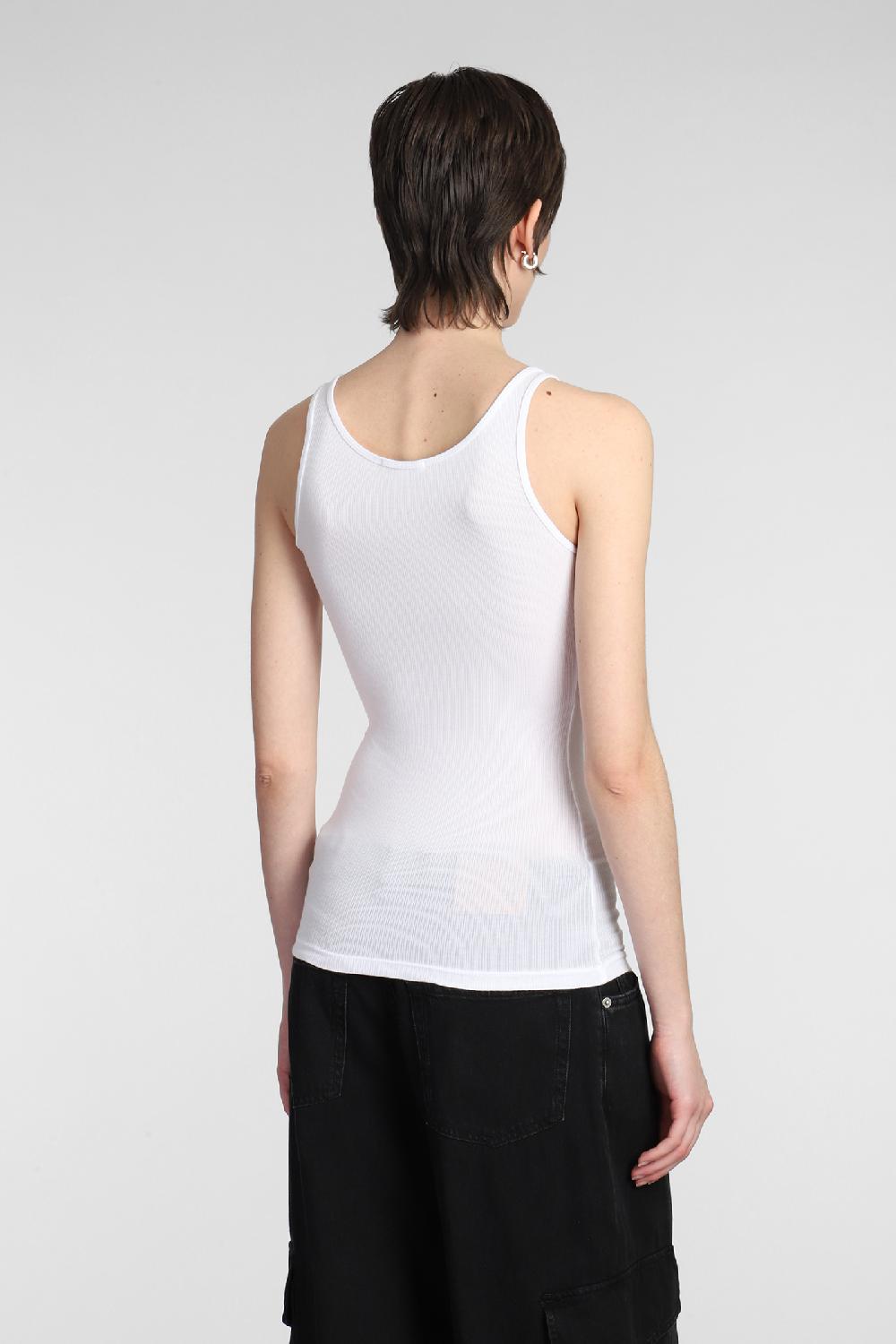 Deliberti James Perse Canotta in cotone bianco cod. 377153 - Deliberti The Luxury Shopping Esporta salva