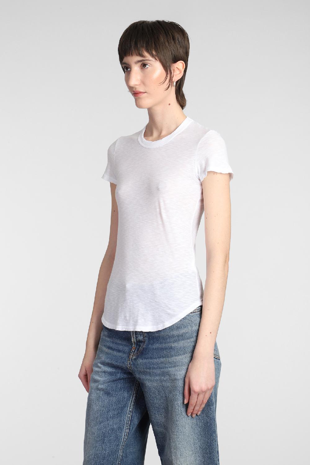 Deliberti James Perse T-shirt in cotone bianco cod. 377155 - Deliberti The Luxury Shopping In vendita