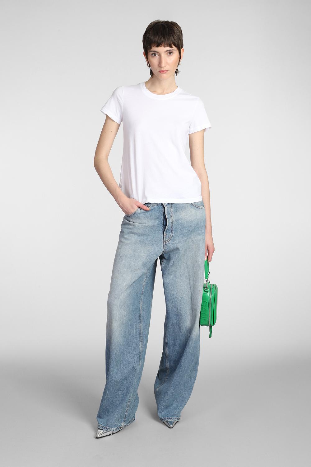 Deliberti James Perse T-shirt in cotone bianco cod. 377151 - Deliberti The Luxury Shopping Duty-free