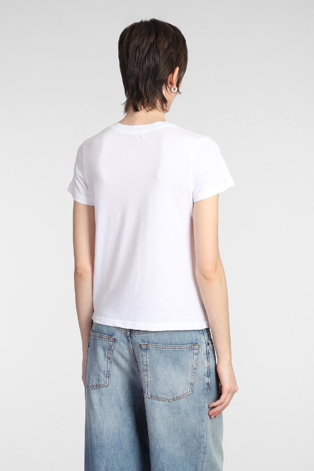 Deliberti James Perse T-shirt in cotone bianco cod. 377151 - Deliberti The Luxury Shopping Duty-free