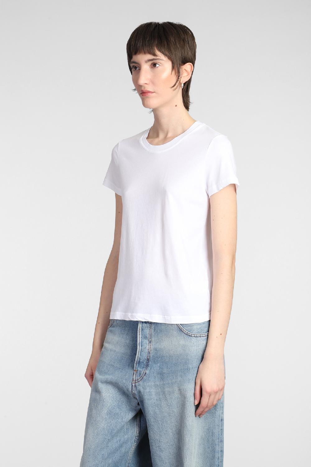 Deliberti James Perse T-shirt in cotone bianco cod. 377151 - Deliberti The Luxury Shopping Duty-free