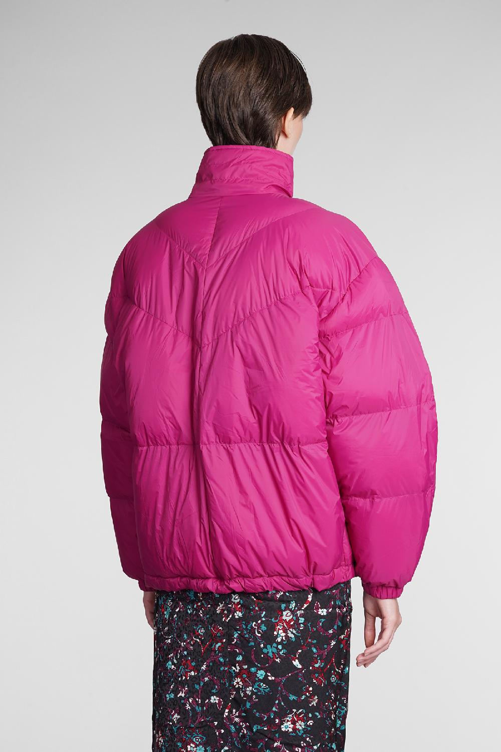 Deliberti Isabel Marant Piumino fimo in poliammide fucsia cod. 361145 - Deliberti The Luxury Shopping 50% di sconto per tempo limitato
